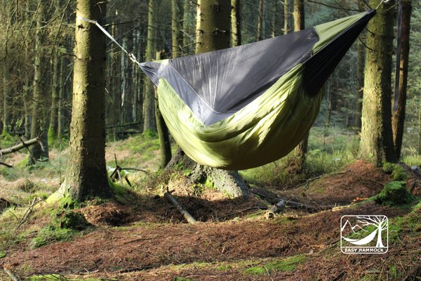 WINTER HIKER insulated hammock (-5C).